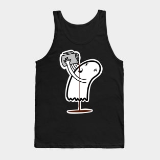 Coffee Ghost Tank Top